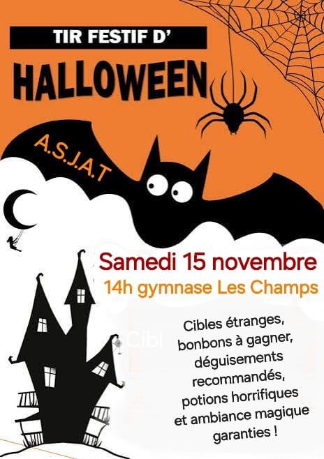 Préparez vous pour le tir d'Halloween ! 🎃
